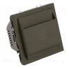 Выключатель карточный Stekker Эмили RSW40-5114-09 антрацит, soft touch 50701 50701 - 2