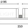 Точечный светильник Hesby Lighting Core HSBL_0231 HSBL_0231 - 4