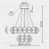 Подвесная люстра Modelux ML.2520.800.500 GD ML.2520.800.500 GD - 14