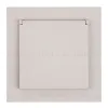Розетка 1-местная Stekker 250В 16А Мия RST16-3112-08 50485 50485 - 1