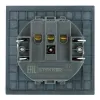 Розетка 1-местная Stekker 250В 16А Мия RST16-3112-05 50455 50455 - 6