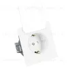 Розетка 1-местная Stekker 250В 16А Мия RST16-3112-01 50441 50441 - 3