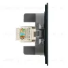 Розетка компьютерная 1-местная RJ-45 (механизм) Stekker Мия RST00-3117-05 50450 50450 - 4