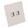 Розетка компьютерная 2-местная RJ-45 (механизм) Stekker Мия RST00-3111-08 50481 50481 - 2