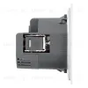 Розетка 1-местная 16А + USB + Type C (механизм) Stekker 250В 20W Мия RST16-3119-01 50438 50438 - 4