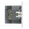Розетка 1-местная 16А + USB + Type C (механизм) Stekker 250В 20W Мия RST16-3119-01 50438 50438 - 3