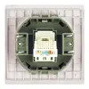 Розетка компьютерная 1-местная RJ-45 (механизм) Stekker Мия RST00-3117-08 50480 50480 - 5