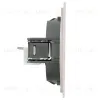 Розетка компьютерная 1-местная RJ-45 (механизм) Stekker Мия RST00-3117-08 50480 50480 - 3