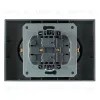 Розетка 2-местная СЗК Stekker 250В 16А Эмили RST16-5114-10ZK 50244 50244 - 5