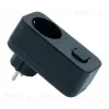 Сетевой фильтр 1-местный Stekker 220В 16А с выключателем Nova HM81-11-2 50691 50691 - 3