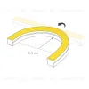 Светодиодная лента герметичная Arlight MOONLIGHT-PRO-SIDE-X320-20x20mm 48V White6000 (10 W/m, IP67, 30m, wire x2) (Вывод боковой) 061072 061072 - 3
