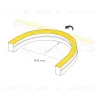 Светодиодная лента герметичная Arlight MOONLIGHT-PRO-SIDE-X320-12x17mm 48V Day4000 (10 W/m, IP67, 30m, wire x2) (Вывод боковой) 060688 060688 - 3