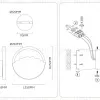 Настенный светильник Ambrella Light High Light Ceramo Modern LH53606 LH53606 - 7