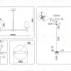 Люстра на штанге Ambrella Light High Light Ceramo Classic LH75045 LH75045 - 7