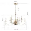 Подвесная люстра ST Luce Элеганс SL1405.203.08 SL1405.203.08 - 8