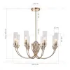 Люстра на штанге ST Luce Элегра SL1402.203.08 SL1402.203.08 - 8