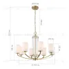 Подвесная люстра ST Luce Опал SL1403.303.08 SL1403.303.08 - 8