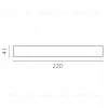 Трековый однофазный светильник Lightstar Teta CCT 205217CCT 205217CCT - 2