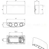 Уличный настенный светильник Arte Lamp Bosto A3722AL-6BK A3722AL-6BK - 6