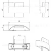 Уличный настенный светильник Arte Lamp Croce A1444AL-1BK A1444AL-1BK - 4