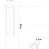 Ландшафтный светильник Arte Lamp Carcassa A4666PA-1BK A4666PA-1BK - 2