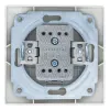 Выключатель 1 кл. с подсветкой скрытой установки 10А 250В IP20,слоновая кость (керамика) 
