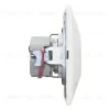 Розетка 2П+З с защ. шт. скрытой установки 16А 250В IP20,слоновая кость (керамика) 