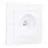 Розетка компьютерная RJ45 скрытой установки IP20, белая 