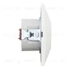 Розетка компьютерная RJ45 скрытой установки IP20,слоновая кость 