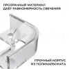 Комплект соединителей монтажный для профиля 08-04/08, прозр., поликарб., внутренний угол, 2 шт. Apeyron С-08-04-1 С-08-04-1 - 4