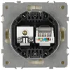 Розетка Эра Galaxy 15-3110-02 комбинированная RJ45+TV IP20 слоновая кость Б0070778 Б0070778 - 3
