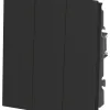 Выключатель Эра Arktik 16-1107-05 тройной 10АХ-250В антрацит Б0070378 Б0070378 - 2