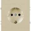 Розетка Эра Arktik 16-2101-04 с заземлением 2P+E Schuko 16А-250В шампань Б0070417 Б0070417 - 1
