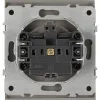Розетка Эра Arktik 16-2101-07 с заземлением 2P+E Schuko 16А-250В титан Б0070420 Б0070420 - 3
