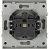 Розетка Эра Arktik 16-2102-03 с заземлением 2P+E Schuko со шторками 16А-250В алюминий Б0070426 Б0070426 - 3