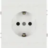 Розетка Эра Arktik 16-2102-08 с заземлением 2P+E Schuko со шторками 16А-250В белый матовый Б0070431 Б0070431 - 1