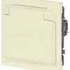 Розетка Эра Arktik 16-2103-02 с заземлением 2P+E Schuko со шторками с крышкой 16А-250В слоновая кость Б0070435 Б0070435 - 3