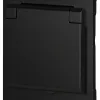 Розетка Эра Arktik 16-2103-05 с заземлением 2P+E Schuko со шторками с крышкой 16А-250В антрацит Б0070438 Б0070438 - 3