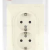 Розетка Эра Arktik 16-2104-02 двойная с заземлением 2X2P+E Schuko 16А-250В слоновая кость Б0070445 Б0070445 - 4