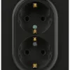 Розетка Эра Arktik 16-2104-05 двойная с заземлением 2X2P+E Schuko 16А-250В антрацит Б0070448 Б0070448 - 1