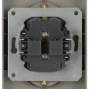 Розетка Эра Arktik 16-2104-07 двойная с заземлением 2X2P+E Schuko 16А-250В титан Б0070450 Б0070450 - 3