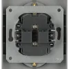 Розетка Эра Arktik 16-2105-03 двойная с заземлением 2X2P+E Schuko со шторками 16А-250В алюминий Б0070456 Б0070456 - 3