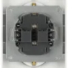 Розетка Эра Arktik 16-2105-04 двойная с заземлением 2X2P+E Schuko со шторками 16А-250В шампань Б0070457 Б0070457 - 3