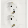 Розетка Эра Arktik 16-2105-08 двойная с заземлением 2X2P+E Schuko со шторками 16А-250В белый матовый Б0070461 Б0070461 - 2