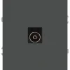 Розетка Эра Arktik 16-3101-06 TV одиночная графит Б0070469 Б0070469 - 1