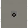 Розетка Эра Arktik 16-3101-07 TV одиночная титан Б0070470 Б0070470 - 1