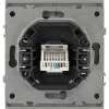 Розетка Эра Arktik 16-3107-03 информационная RJ45 алюминий Б0070476 Б0070476 - 3