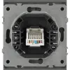 Розетка Эра Arktik 16-3107-06 информационная RJ45 графит Б0070479 Б0070479 - 3