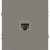 Розетка Эра Arktik 16-3107-07 информационная RJ45 титан Б0070480 Б0070480 - 1