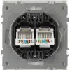 Розетка Эра Arktik 16-3108-08 информационная двойная 2XRJ45 белый матовый Б0070491 Б0070491 - 3
